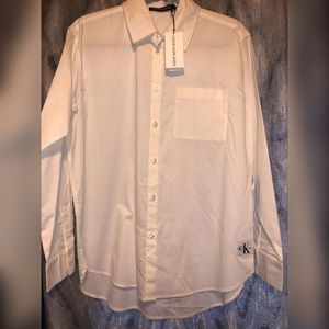 Calvin Klein white blouse